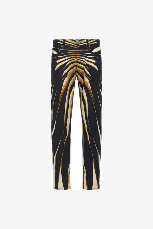 RC Jeans slim stampa Ray of Gold Oro RMJ211-DXI34
