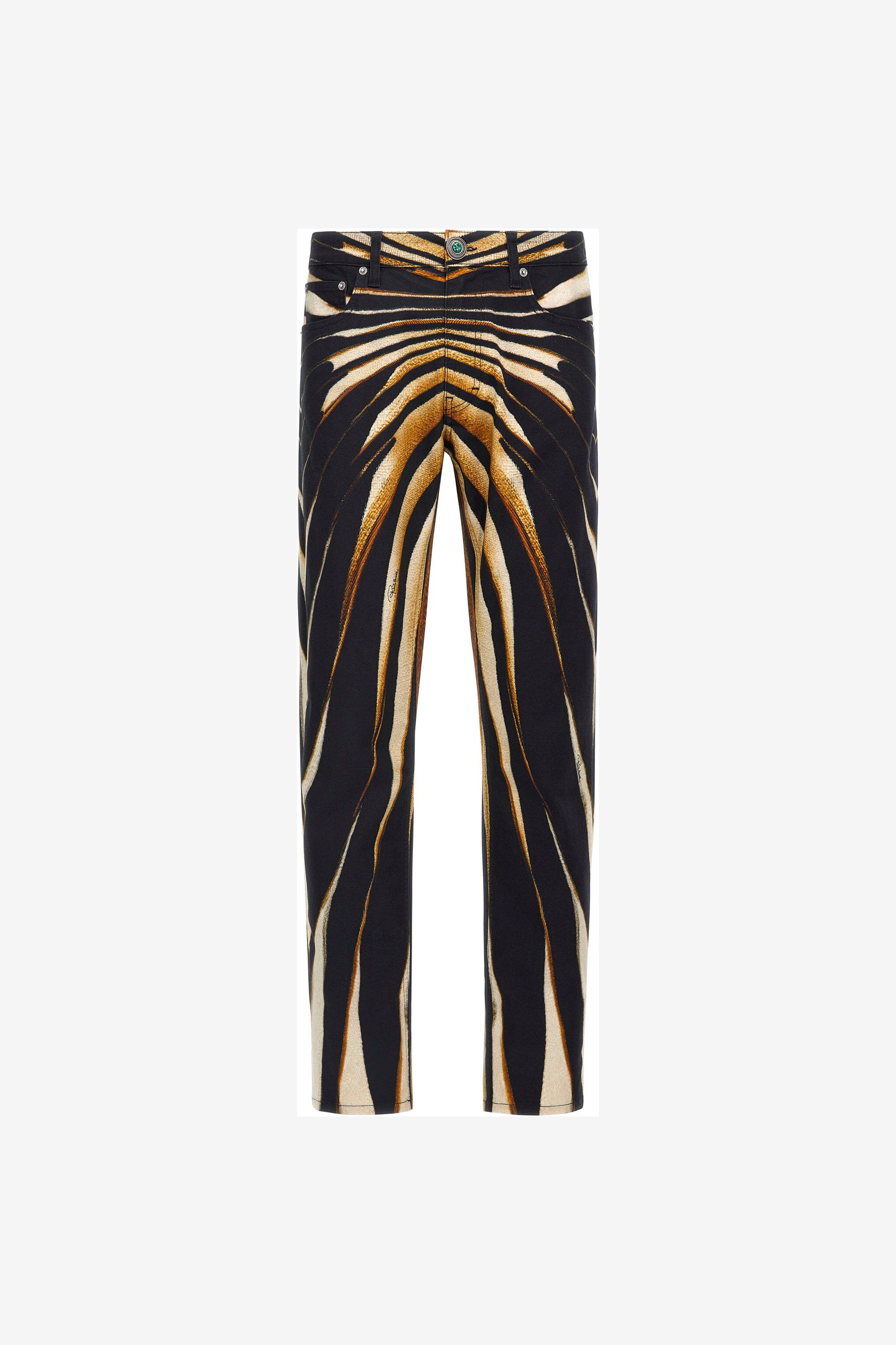 RC Jeans slim stampa Ray of Gold Oro RMJ211-DXI34