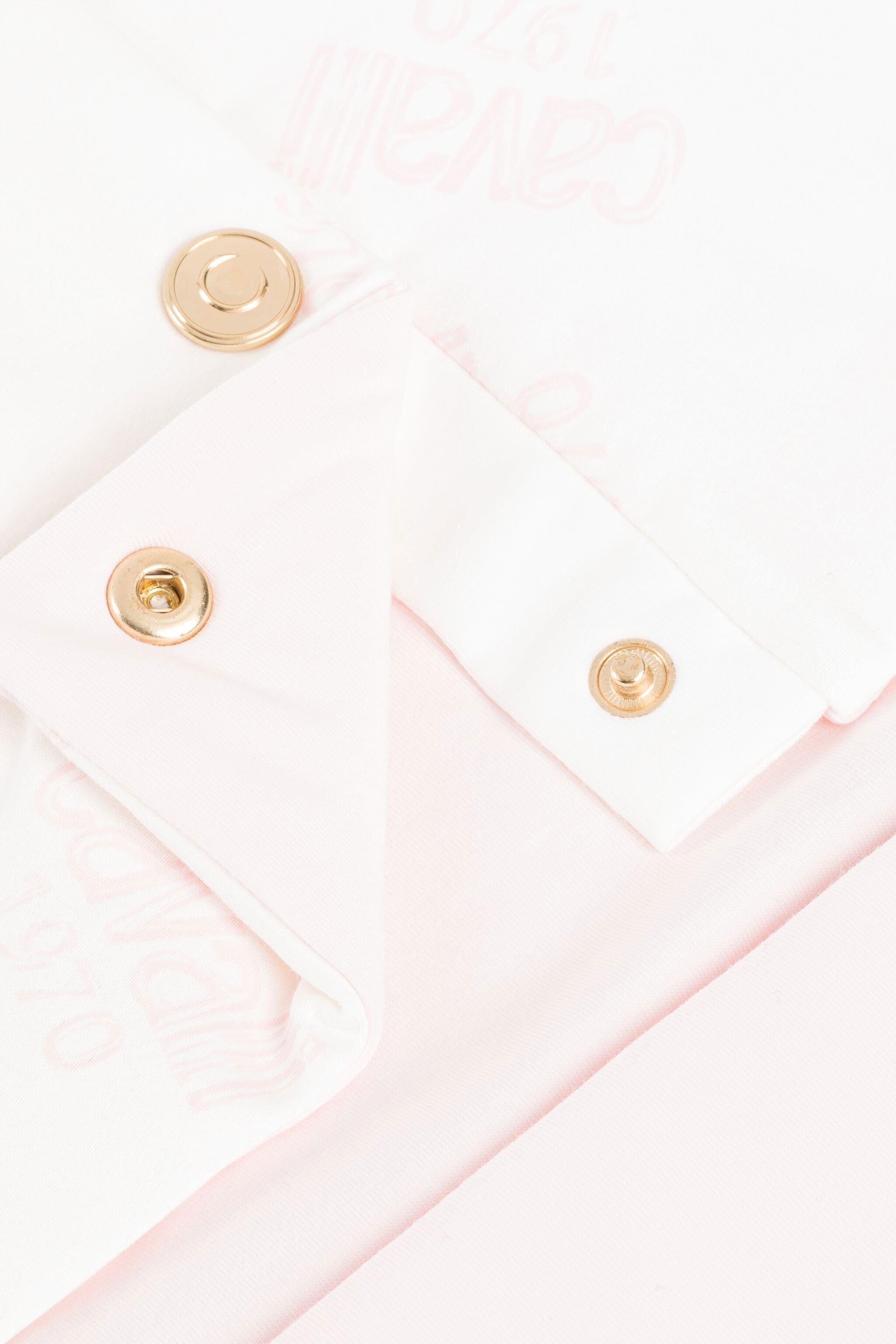 JU Logo-Print Baby Nest Pink OJT831-RN001