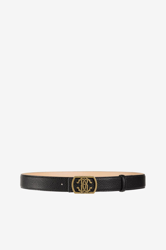 RC Gürtel mit RC-Monogramm RC Gürtel mit RC-Monogramm Black JSC001-AB001