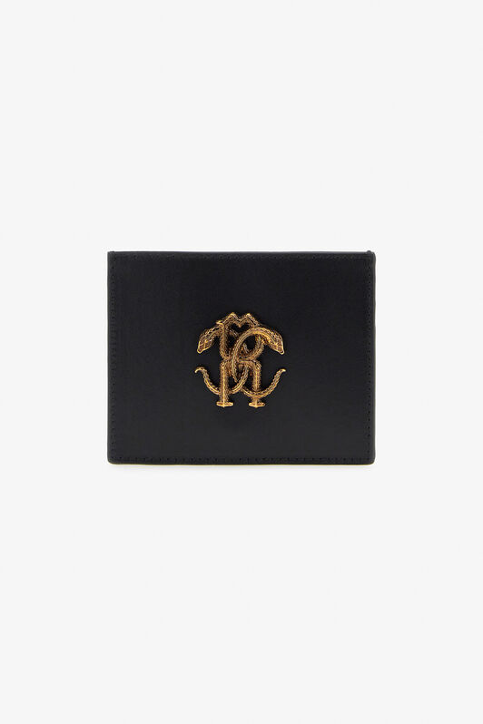 RC Portacarte con Monogram RC Nero SKA004-PZ172
