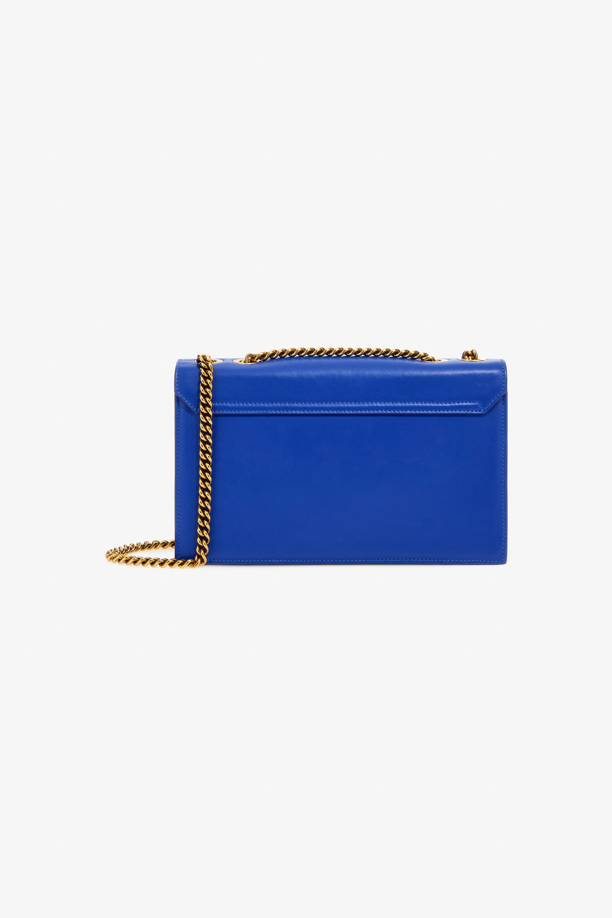 RC Shoulder bag with Monogram Mirror Snake Blue SKB120-PZ172