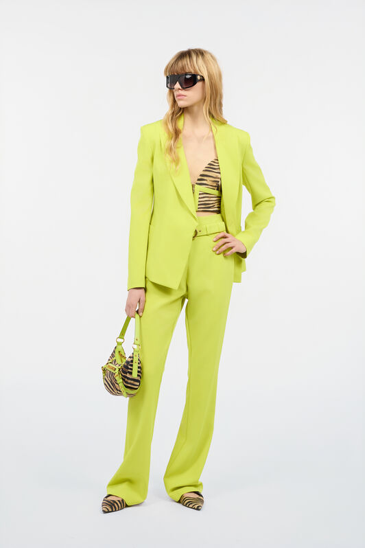 JC Jacket With Side Belt Light green UFT193-UF259
