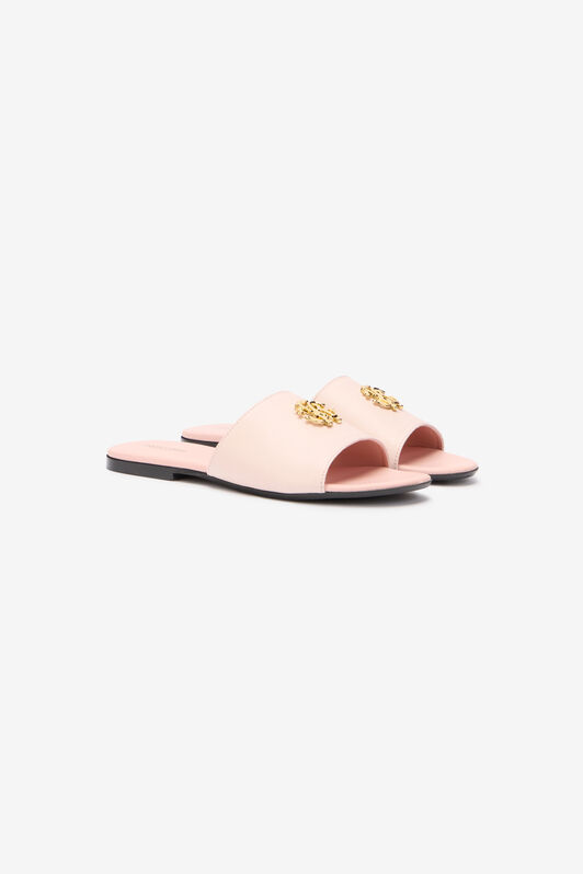 RC Pink Sandal With Monogram RC PINK QOS01B-PZO18