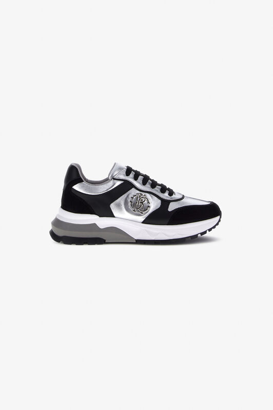 RC RC logo sneakers Schwarz/Silber NOS00D-PNO01
