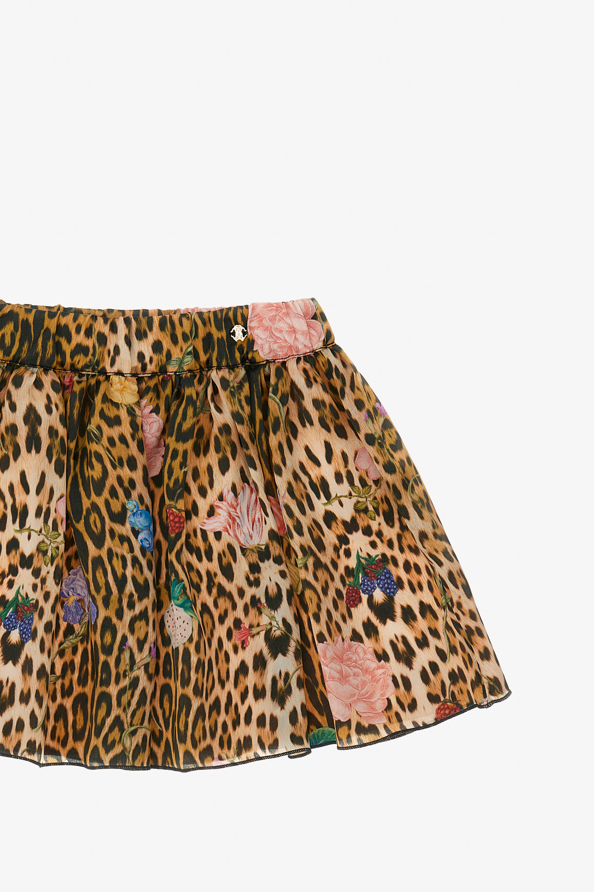 JU Leopard Print Skirt Marrón claro TJT300-2NM01