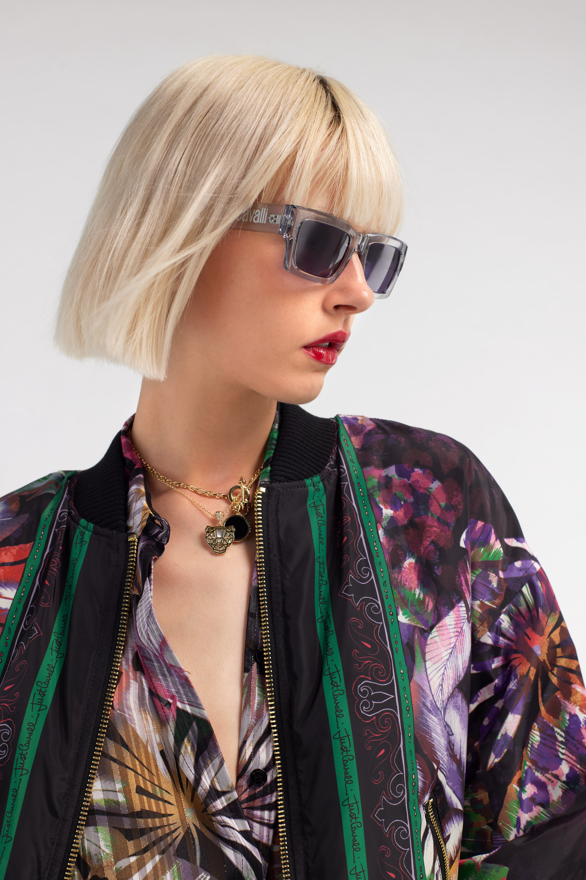 JC Sunglasses Just Cavalli Transparent RALD32-ID035