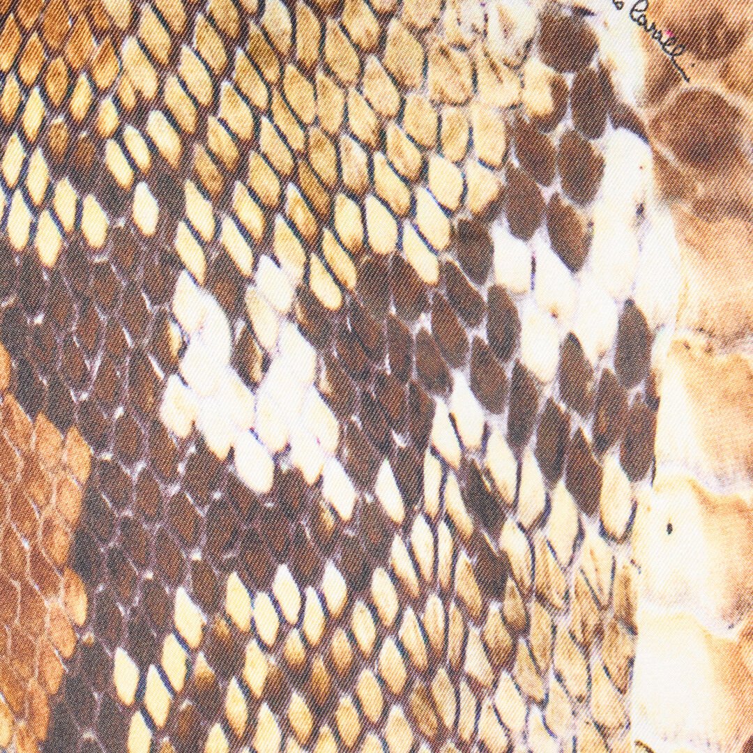 RC Python Print Jacket Light Brown UWT405-4QN93