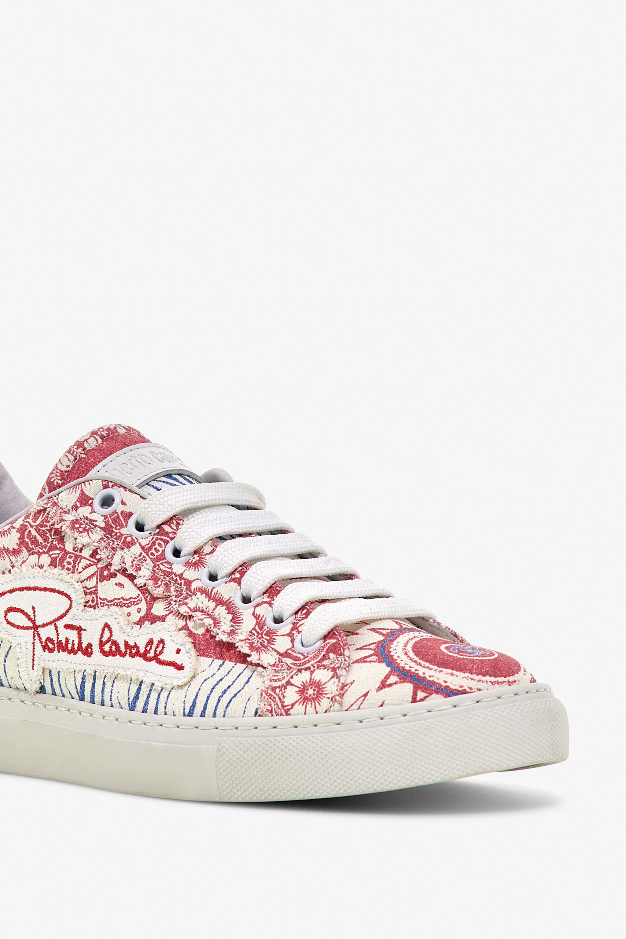 RC Bandana Print Sneakers Red TKS234-ACD07