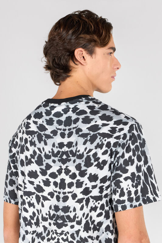 RC T-Shirt Mit Print Jaguar Skin WHITE/BLACK OOT60J-JFO63