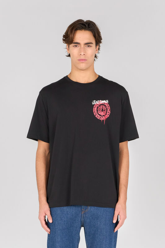 JC Black Urban Graphic T-Shirt Black RRT927-RR189