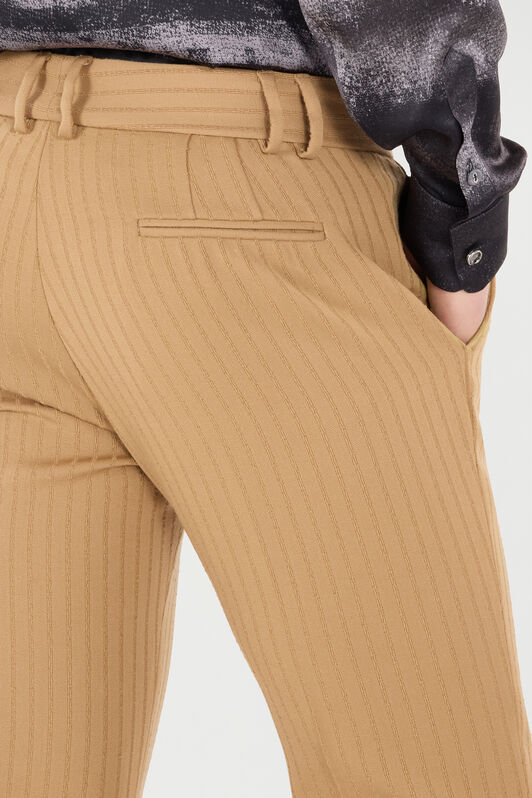 RC Striped Virgin Wool Pants RC Striped Virgin Wool Pants Light Brown VRT226-GE003