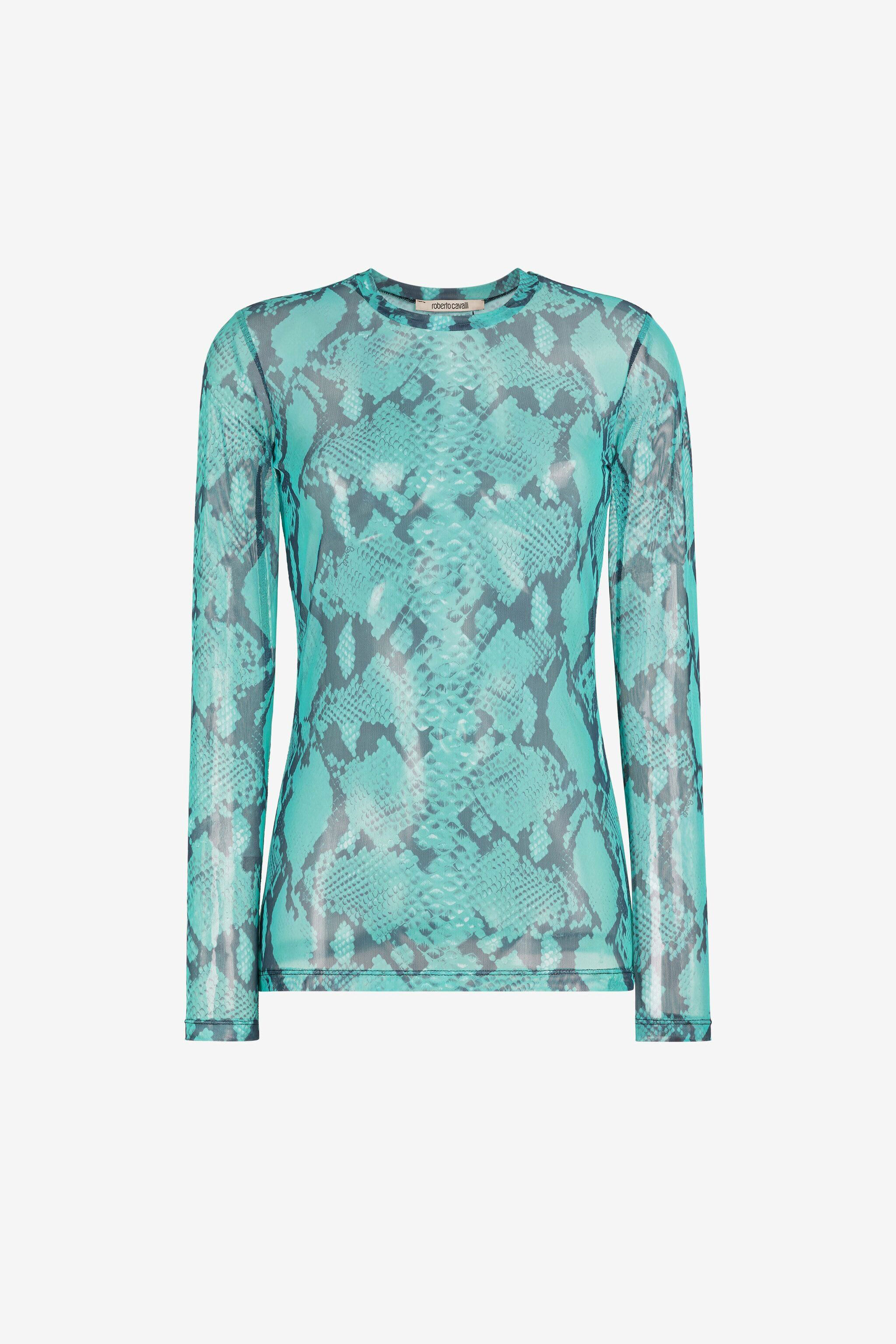RC Rock Python-Print Top Light blue PKT60J-RSE38