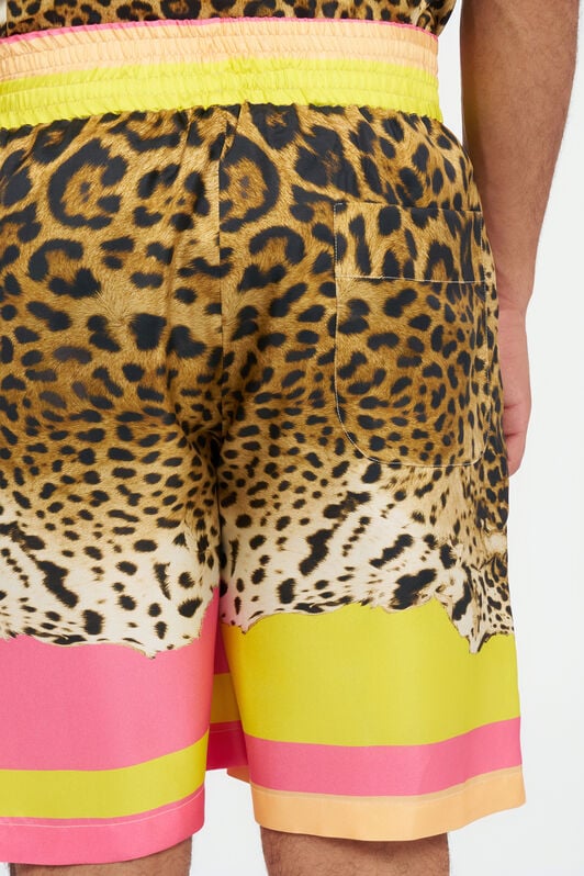 RC Cavalli Pop Print Silk Bermuda Shorts RC Cavalli Pop Print Silk Bermuda Shorts MULTICOLOR WNT271-4QR33