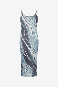${brand} Robe Midi À Imprimé Rubane ${colorDescription} ${masterID}