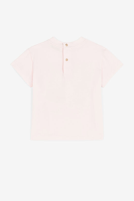 JU Aquatic-print short-sleeved T-shirt JU Aquatic-print short-sleeved T-shirt Pink QJT654-JV025