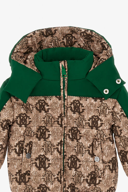 JU RC Logo Jacket Light Brown TJT420-5RL99