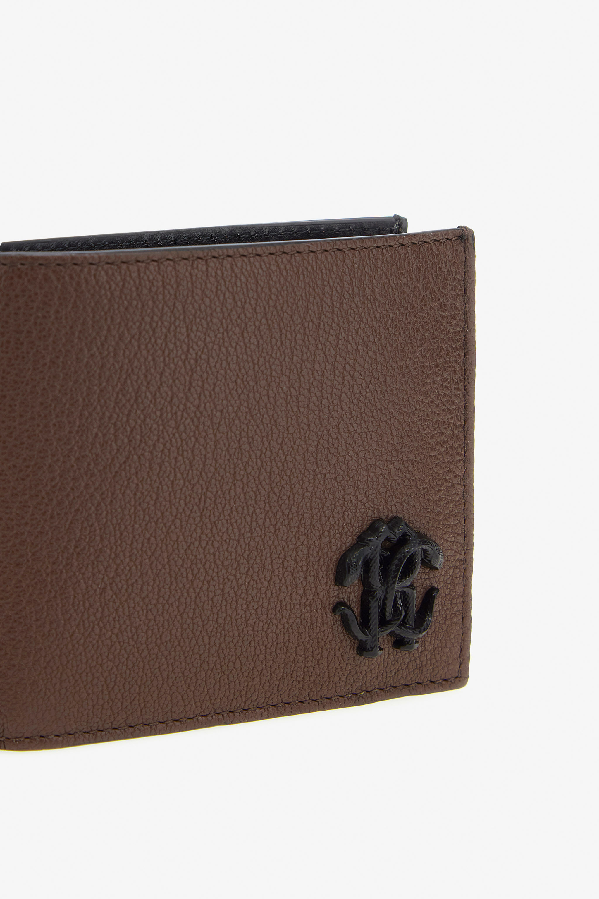 RC Wallet with Monogram Mirror Snake Dunkelbraun SRA002-PZ099