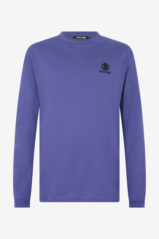 RC T-Shirt Mit Langen Ärmeln Und Monogramm RC Navy POT61A-JD060