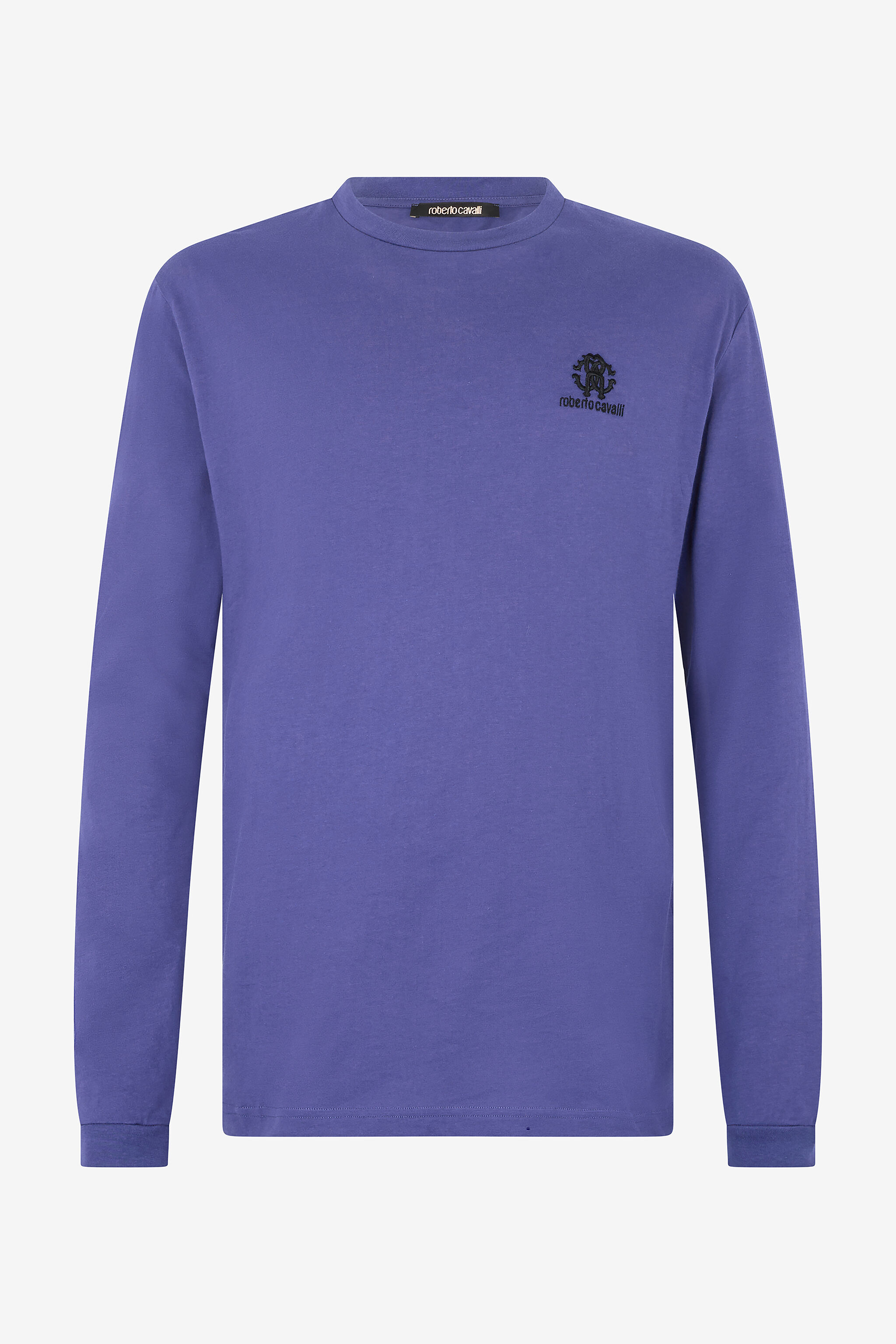 RC T-Shirt Mit Langen Ärmeln Und Monogramm RC Navy POT61A-JD060