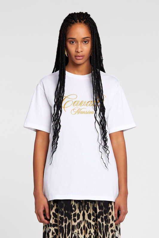 RC Logo-Embroidered Cotton T-Shirt RC Logo-Embroidered Cotton T-Shirt White OKT61A-JD060
