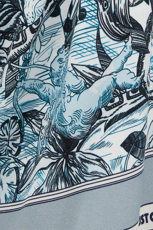 JC Sportliche Shorts Mit Print Allover Hellblau UFT010-UF030