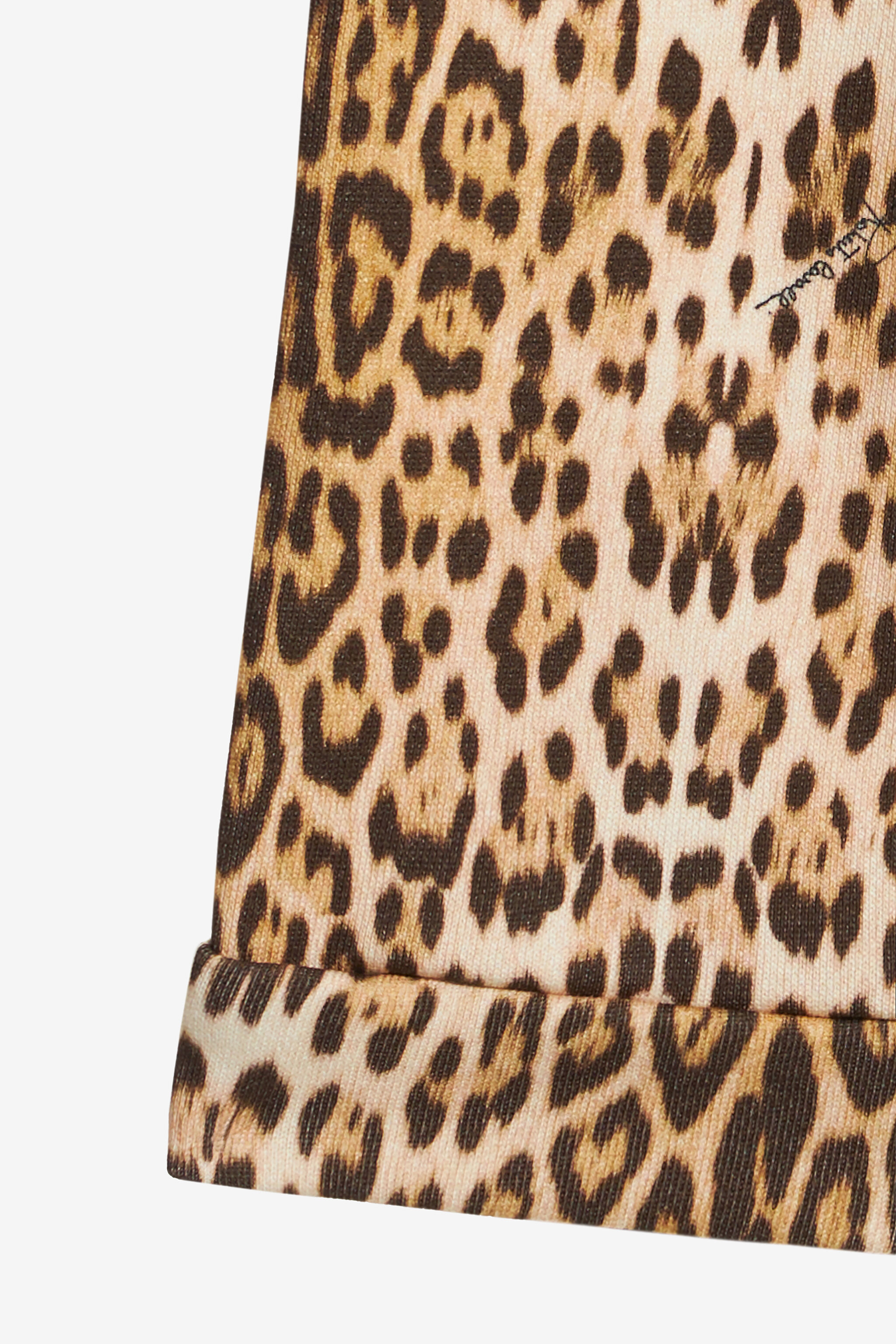 JU Pantalon De Sport À Imprimé Jaguar Skin Marron clair UJT217-5OO52