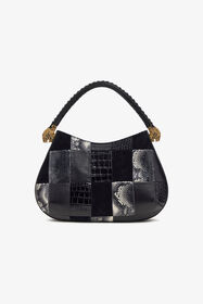 ${brand} Patchwork Shoulder Bag ${colorDescription} ${masterID}