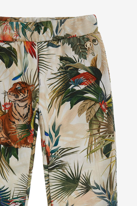 JU Jungle Skin print pants JU Jungle Skin print pants Grün SJT250-5OI96