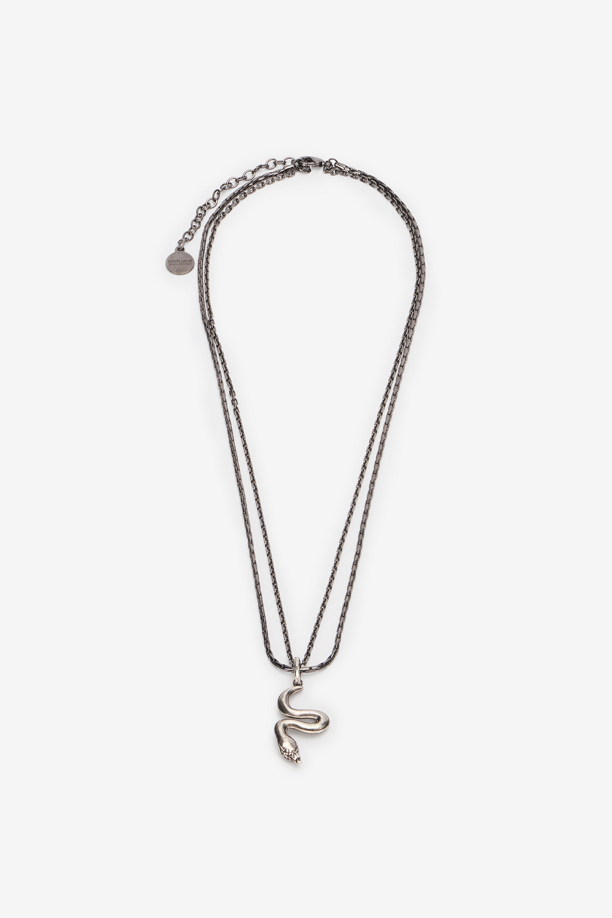 RC Serpentine Halskette PALLADIUM OLD XNG002-AM258