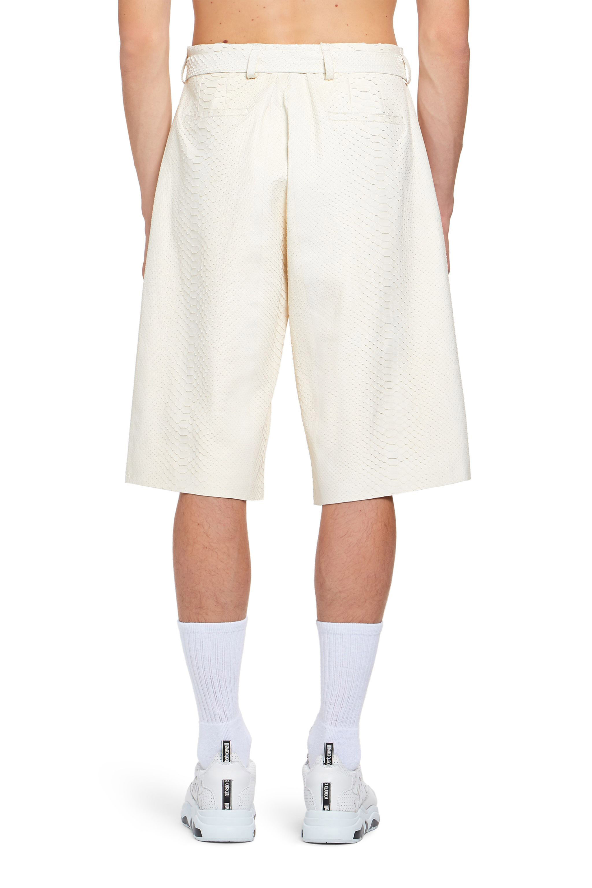 RC Python skin Bermuda shorts WHITE IMP210-UC035