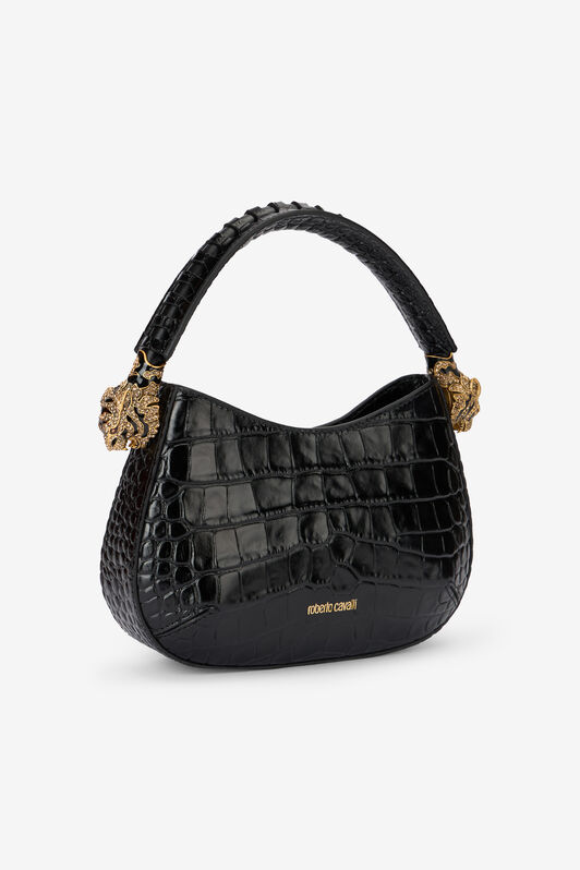 RC Roar Bag hobo con tigri gioiello Nero TWB002-PZ975