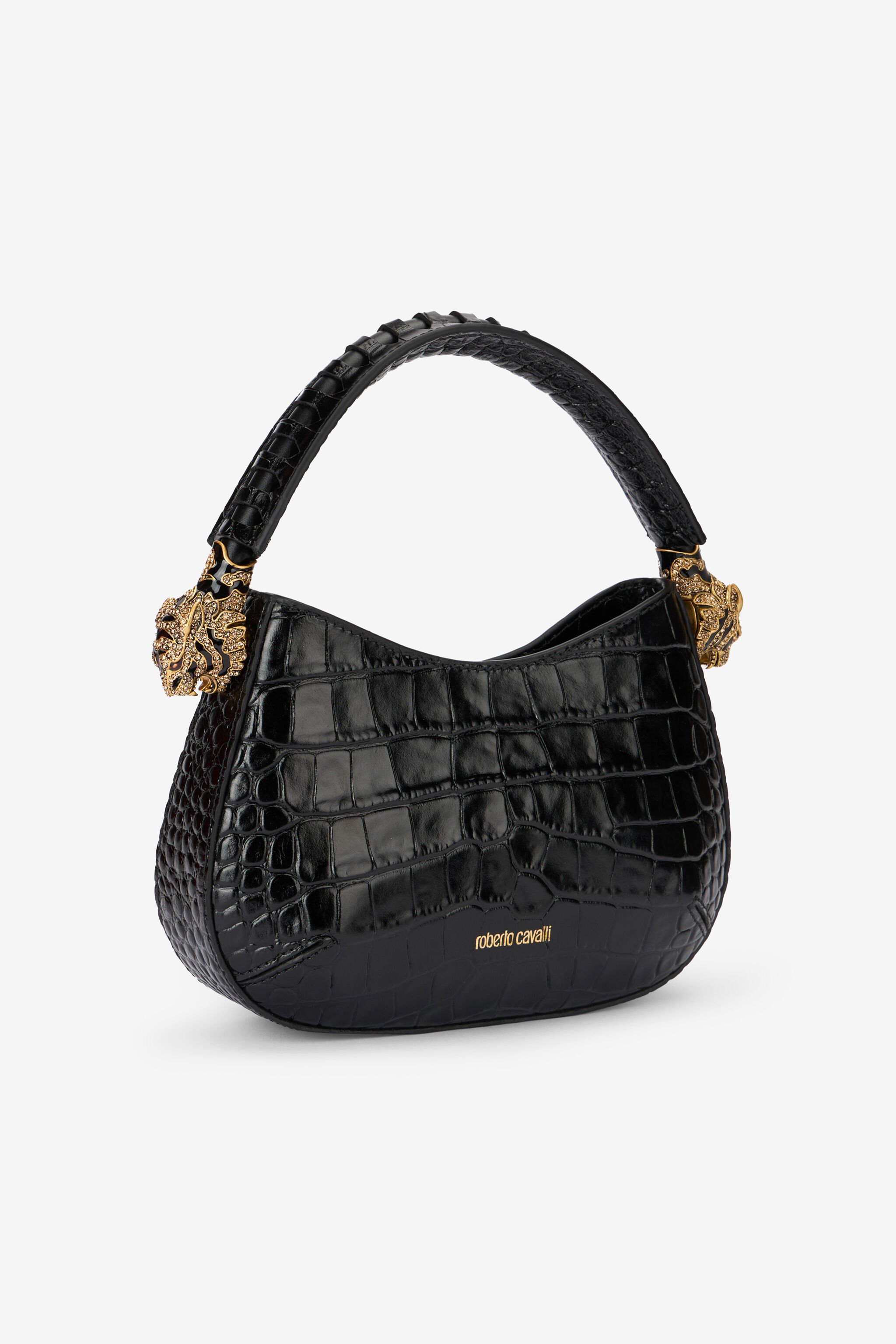 RC Roar Bag hobo con tigri gioiello Nero TWB002-PZ975