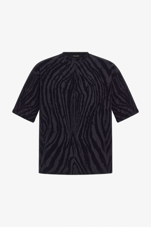 RC T-Shirt mit Freedom-Print Schwarz TRT62P-JD060