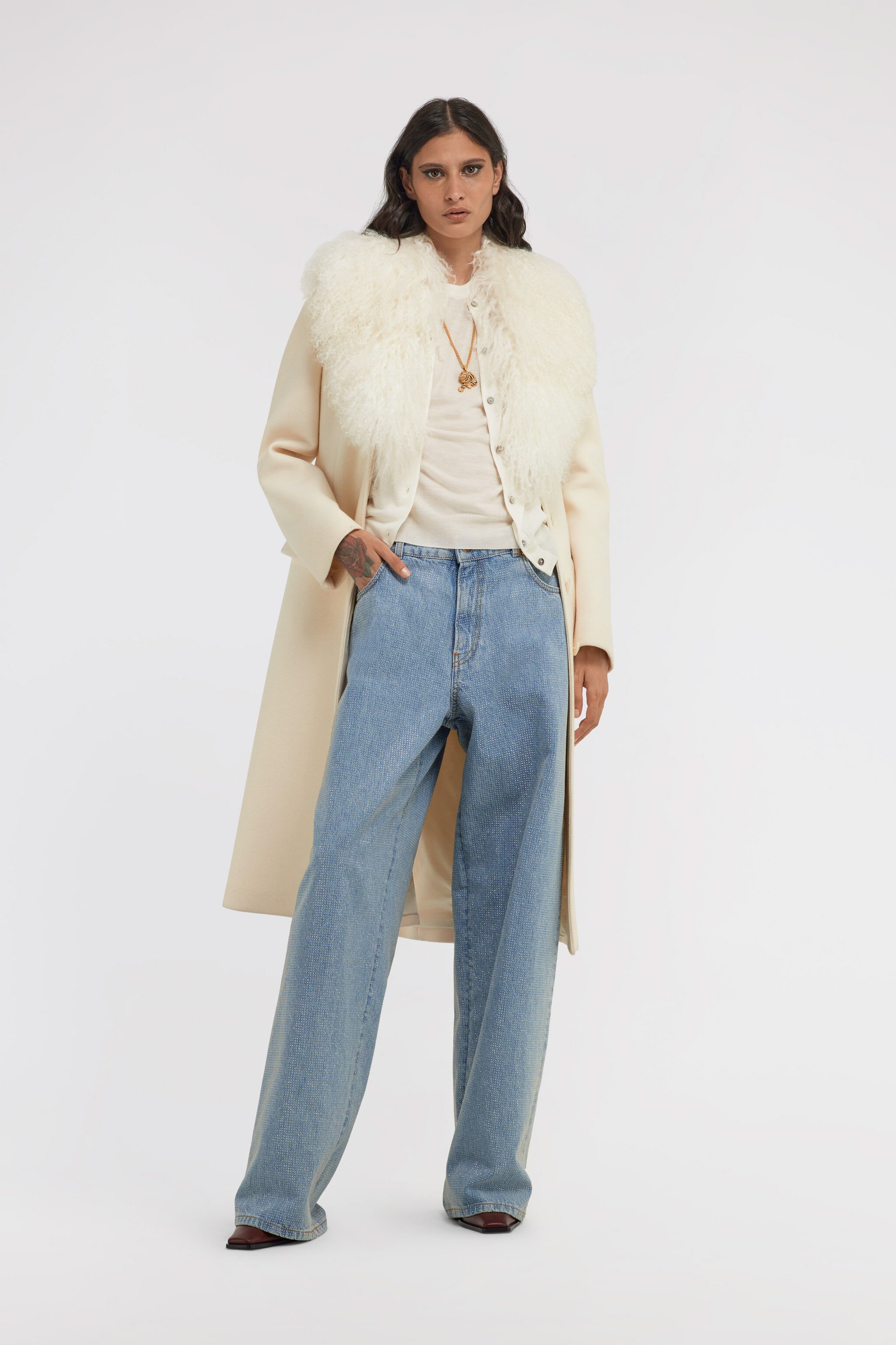 RC Cardigan Weiß SKM900-MA006