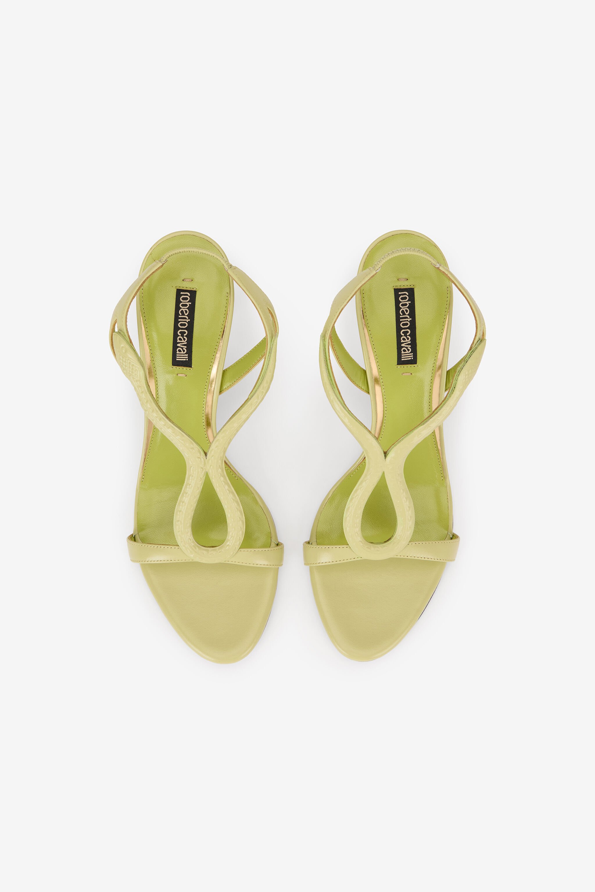 RC Escarpins En Cuir Vert Clair RC Escarpins En Cuir Vert Clair LIGHT GREEN WKS005-PZ319