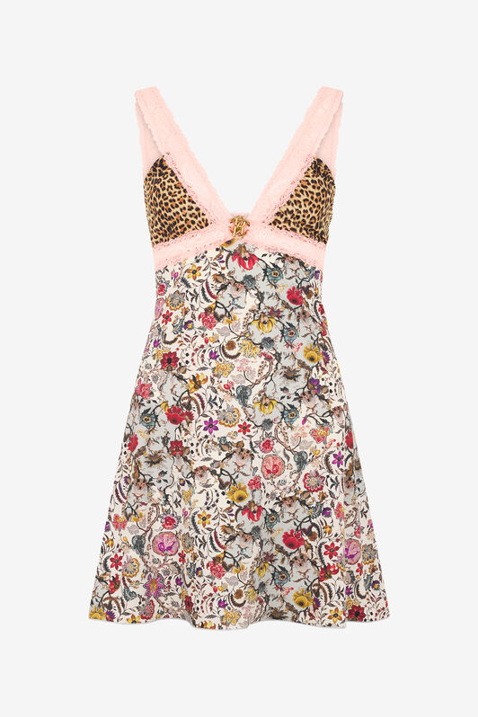 RC Vestito Mini Stampa Florentine Flowers MULTICOLOR WQW029-HVR40