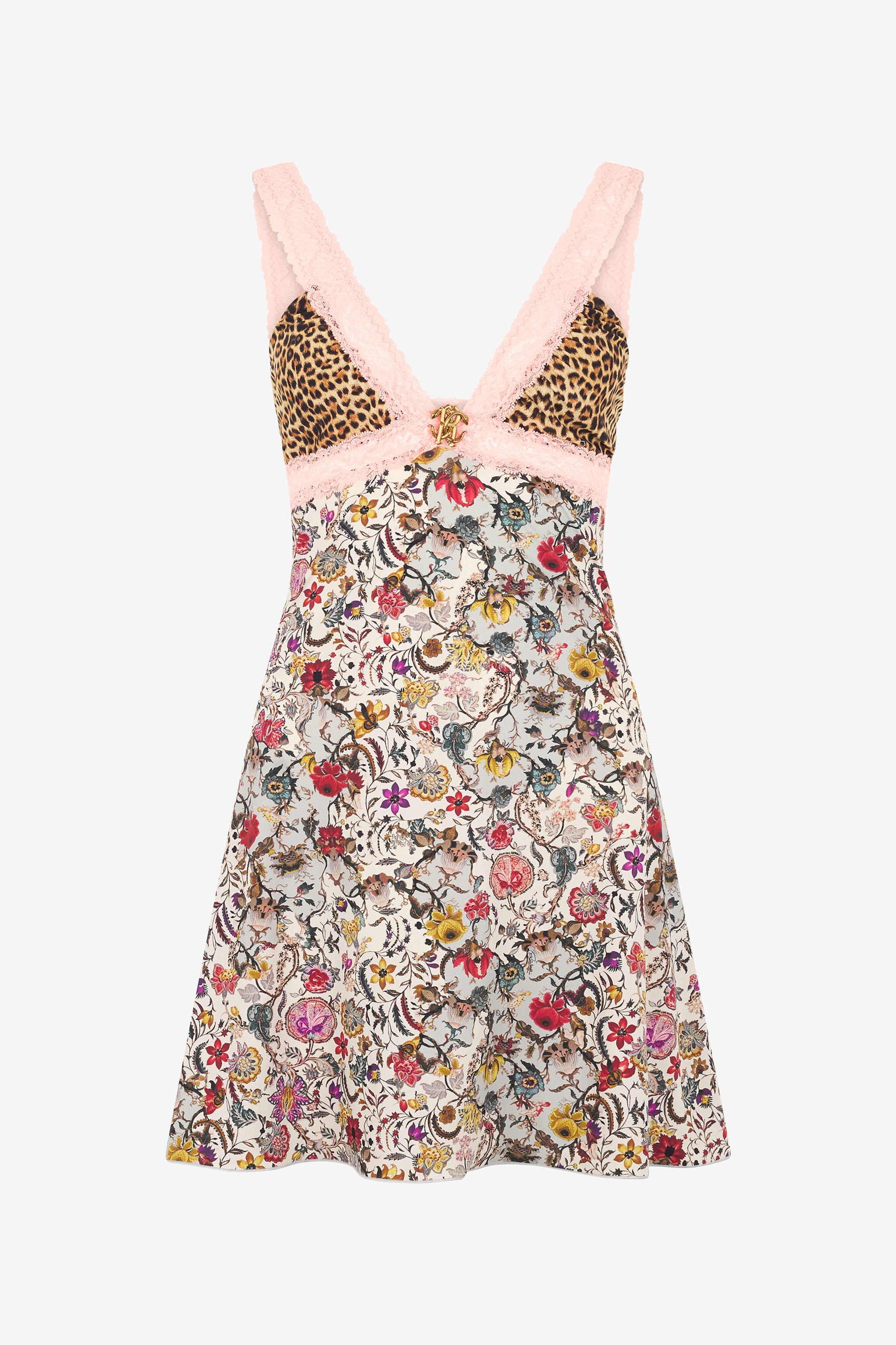 RC Vestito Mini Stampa Florentine Flowers MULTICOLOR WQW029-HVR40