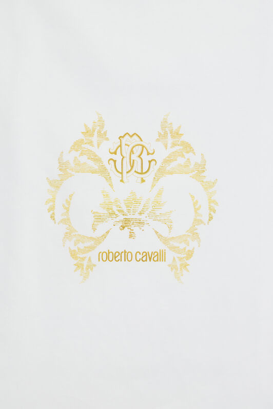 JU Gold Blanket with Floral Print GOLD VJT804-JD001