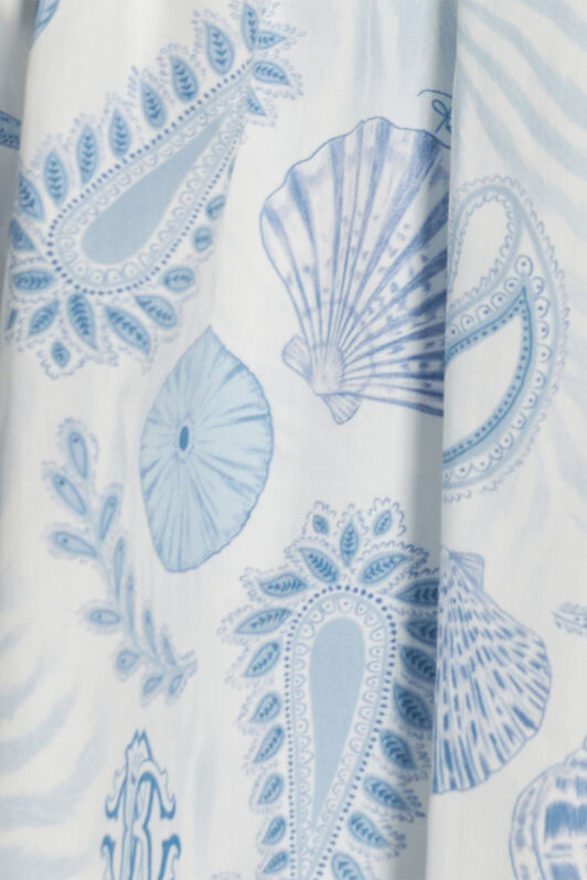 JU Abito Con Stampa Azzurro UJT105-JD001