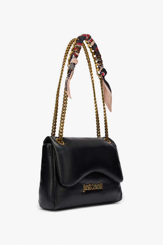 JC Schwarze Schultertasche BLACK VFB064-VF696