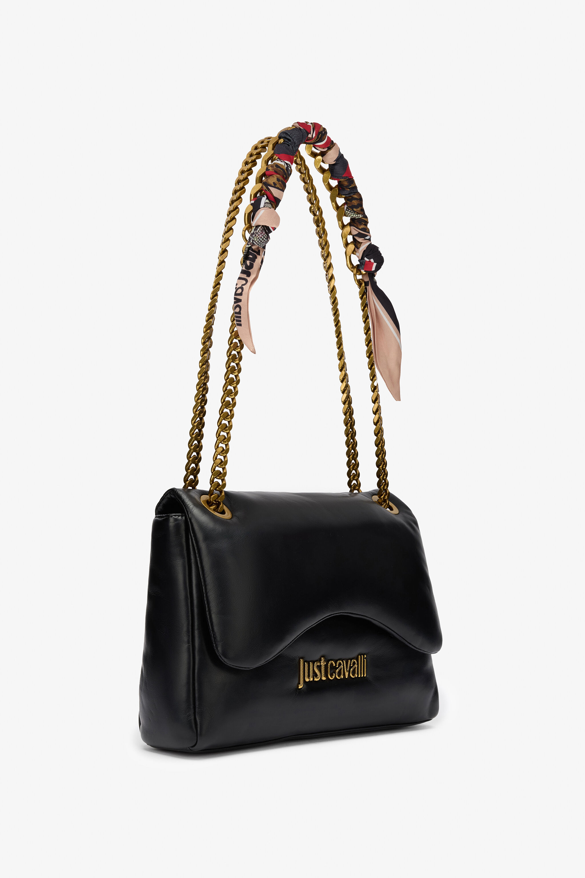 JC Schwarze Schultertasche BLACK VFB064-VF696