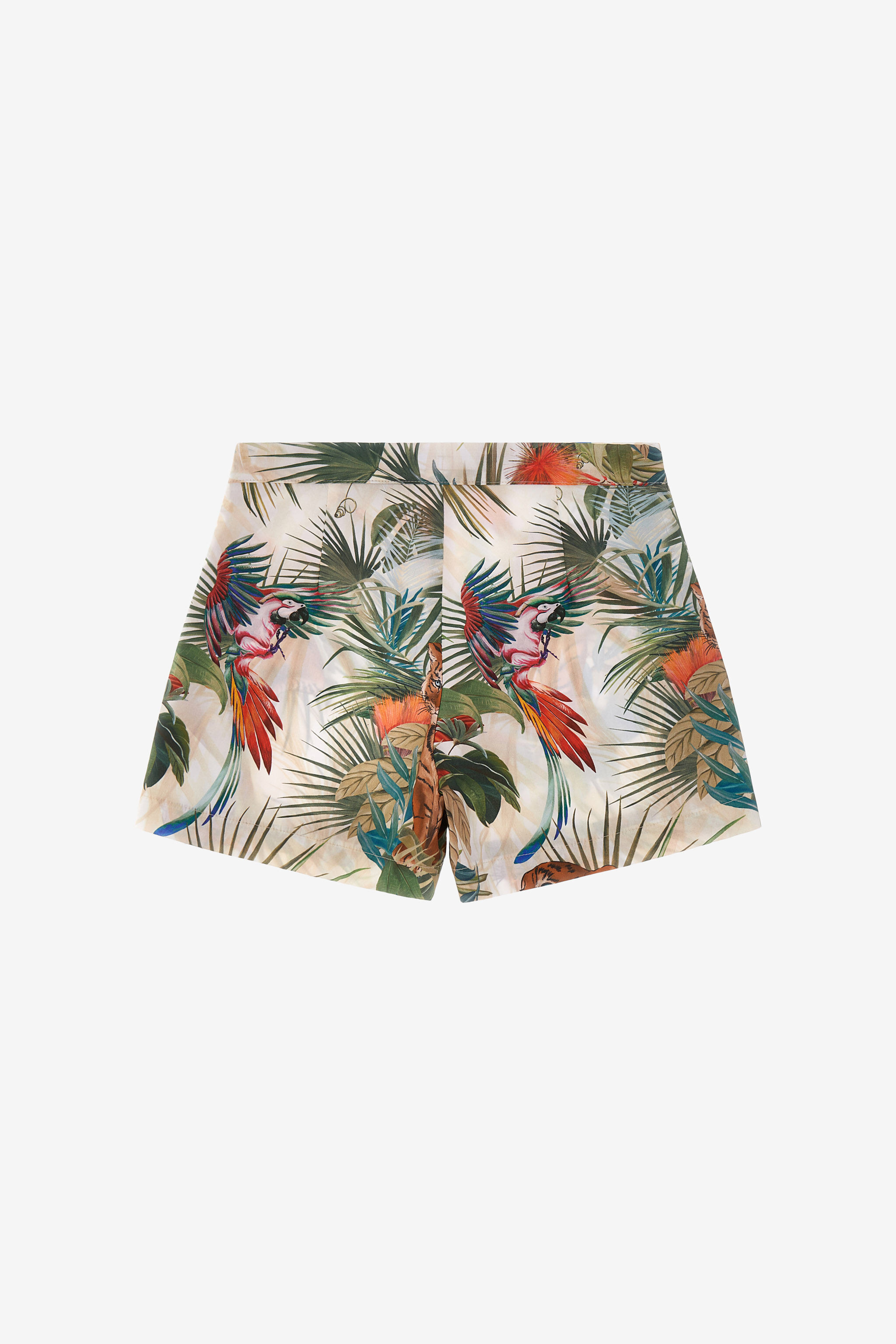 JU Printed pants Green SJT219-RN012