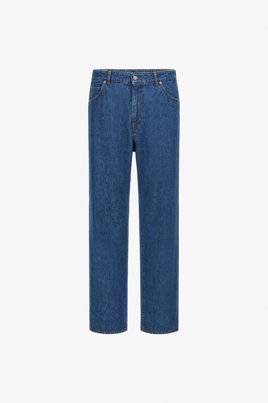 RC Wide leg Jeans Dunkelblau TRJ211-VT001