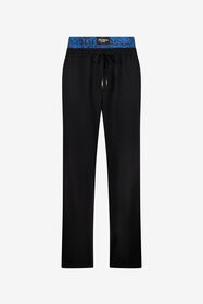 ${brand} Pantaloni Neri Con Vita Stampata ${colorDescription} ${masterID}