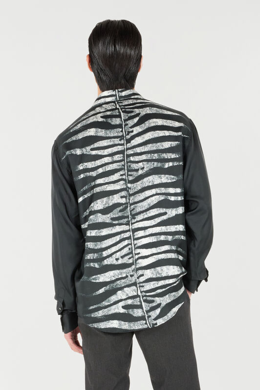 RC Zebra-Print Shirt Black/White URT714-4QN50