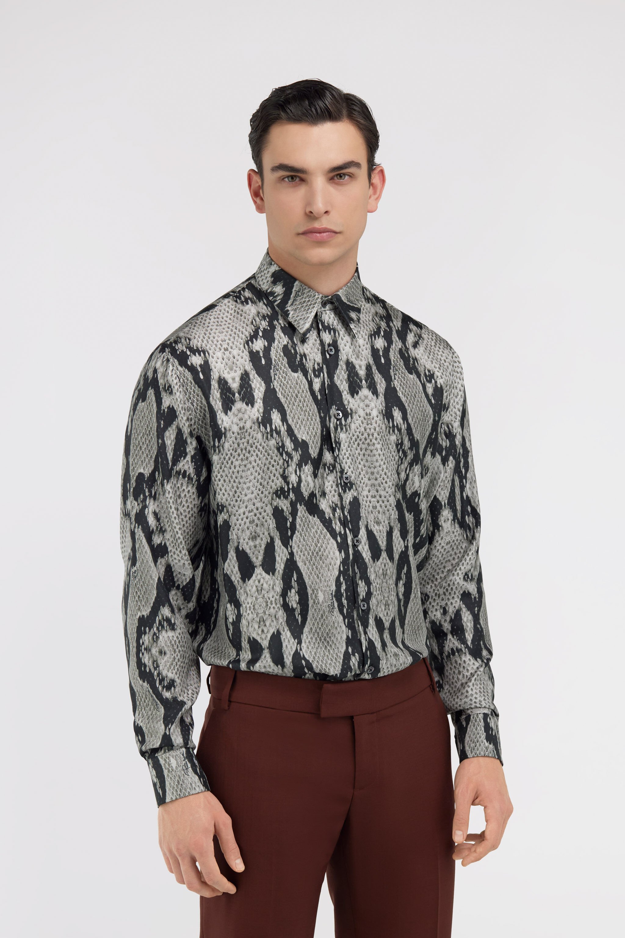 RC Camicia con stampa Nero/Bianco NOT70B-2NM82
