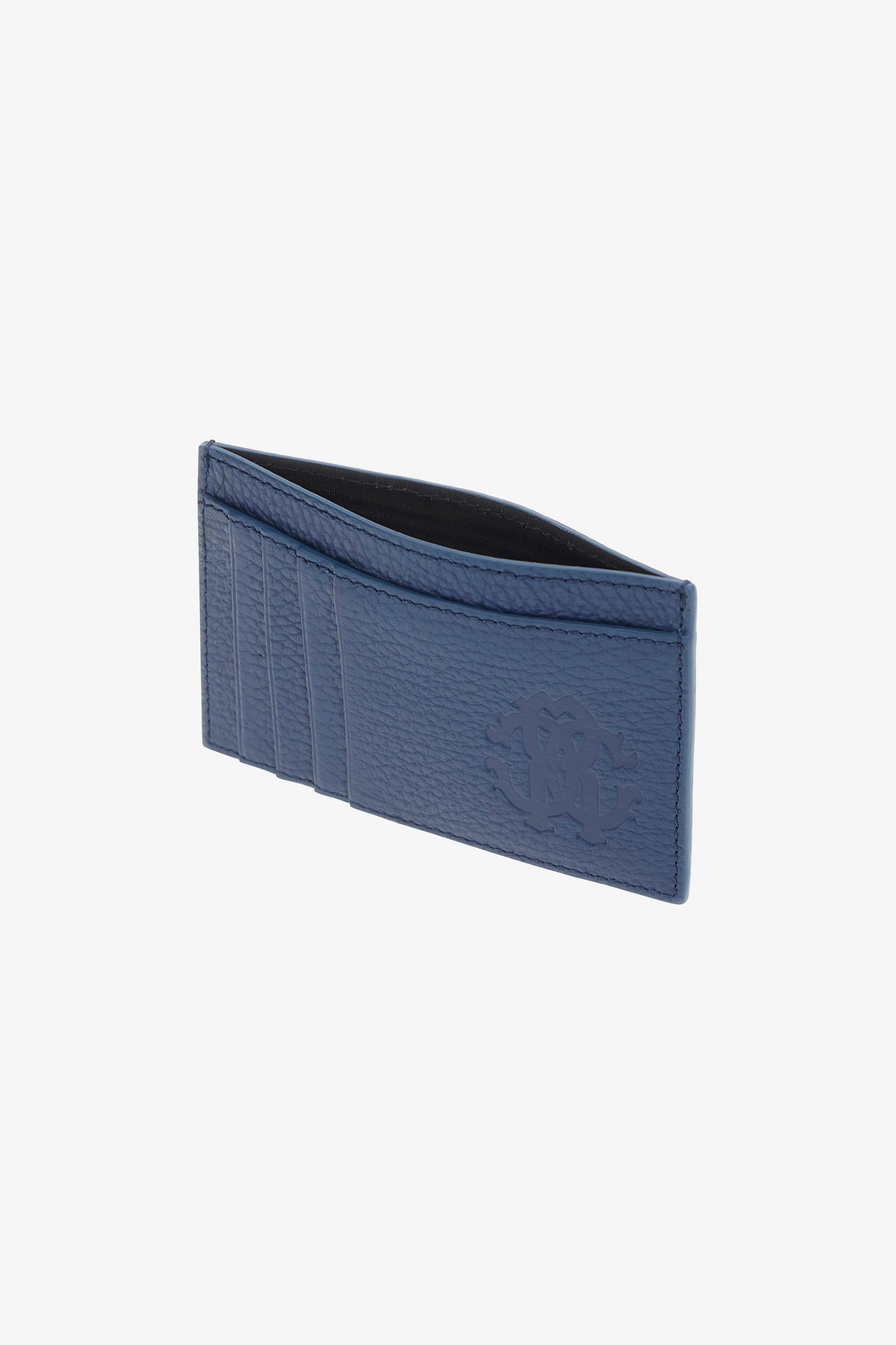 RC Porta carte in pelle Blu scuro OOA00C-PZA12