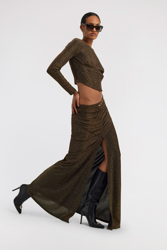 JC Just Cavalli Skirt Schwarz TFT090-TF136
