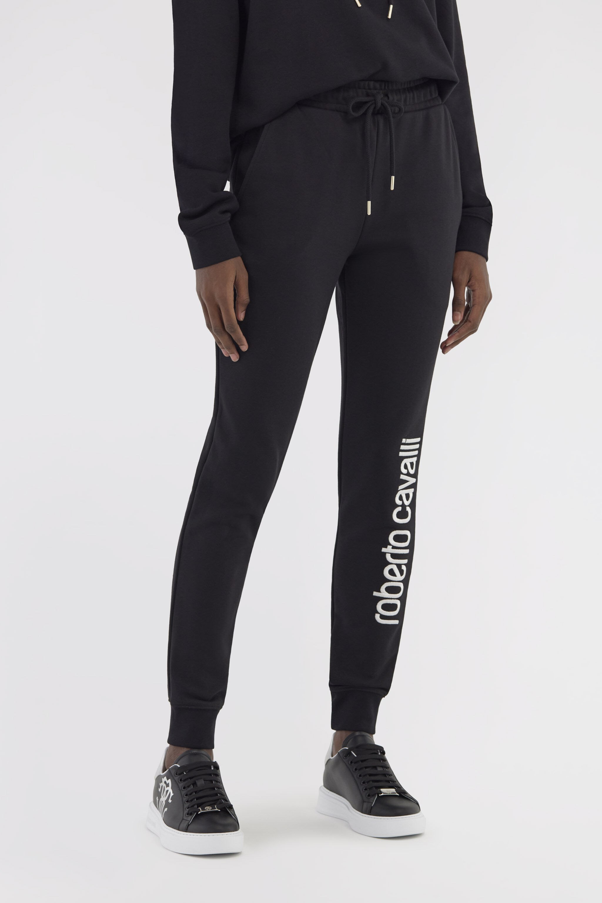 RC Sporty pants with logo Negro NOT22C-CF052